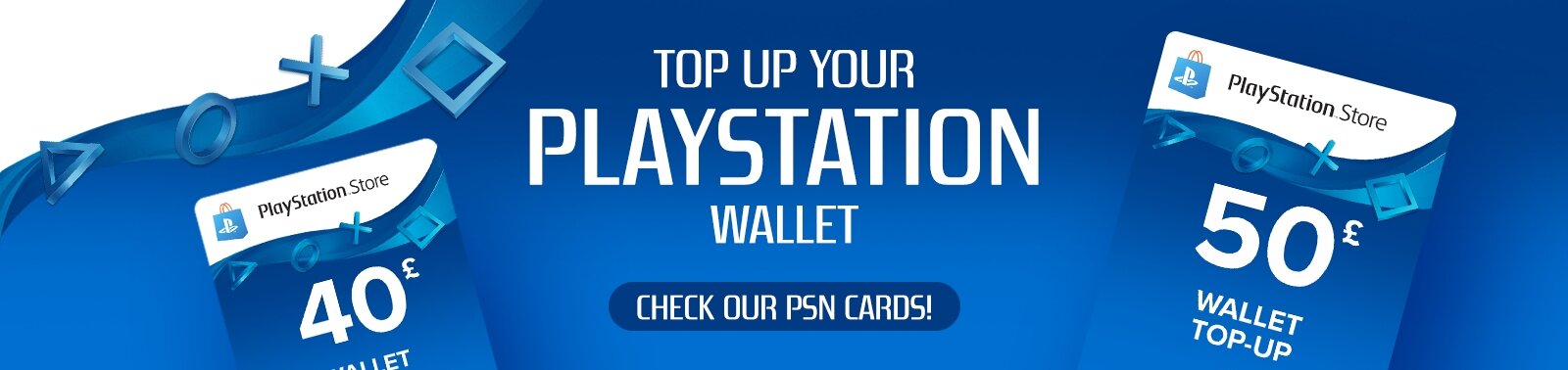 Playstation Store cards
